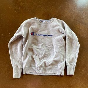 Gray Champion crew neck!